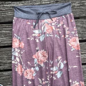 Floral Pajama Bottoms